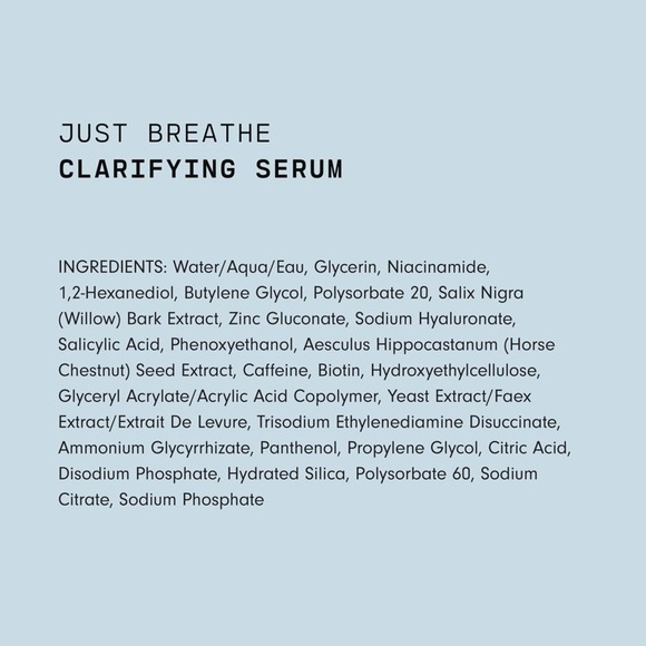 Versed Just Breathe Clarifying Face Serum NEW IN BOX - Picture 11 of 11